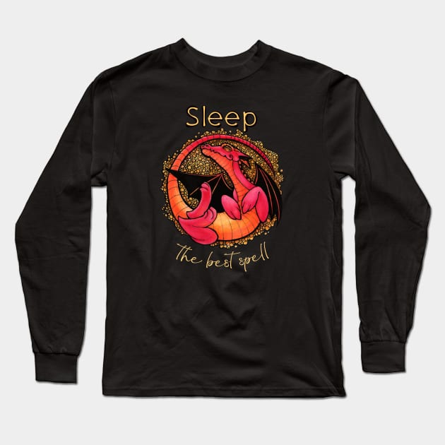 The Best Dreams -Little Red Dragon Style Long Sleeve T-Shirt by dreaming_hazel